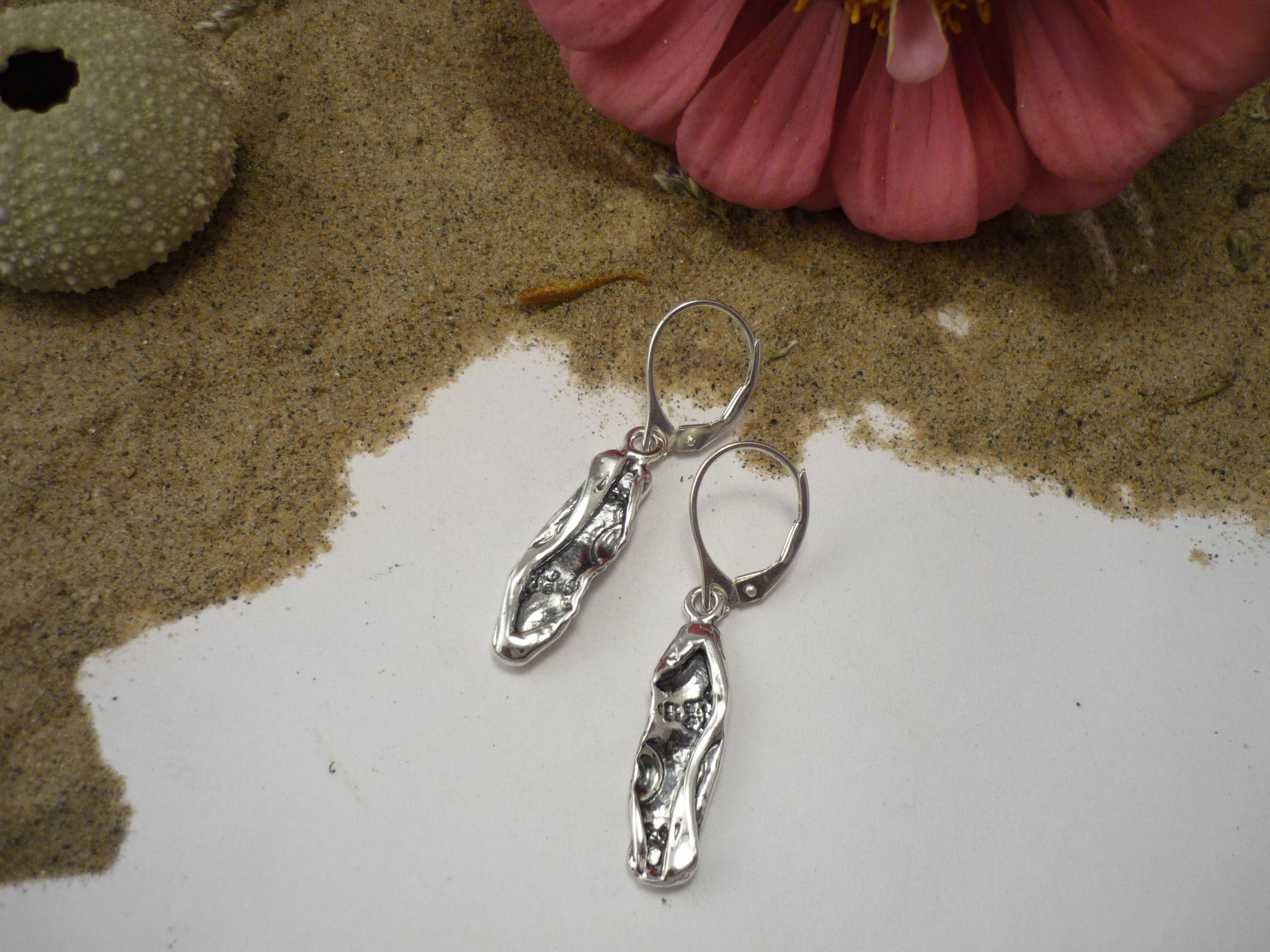 Boucles D’oreilles Pendantes Poissons – Argent Sterling 925, Hypoallergéniques, Zirconium - 12