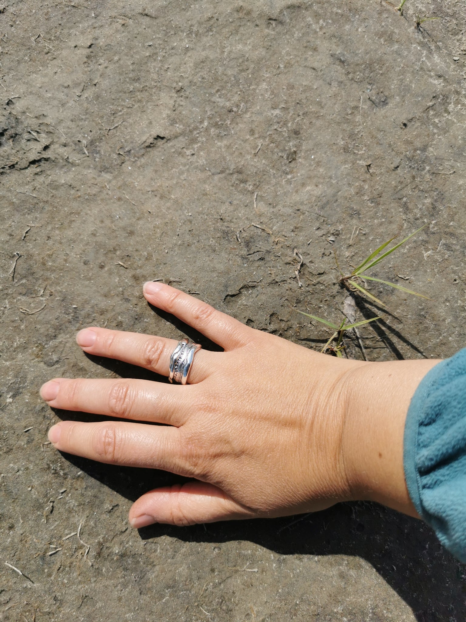 Respire marin, bague en argent sterling - inspiration bord de l'eau - fait au Québec