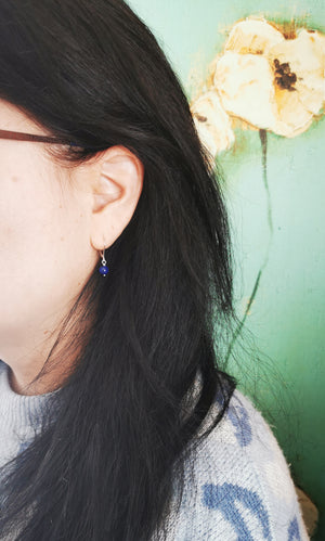 LES BELLES BLEUES, Lapis Lazuli earrings