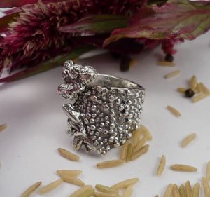 BASMATI, original sterling silver ring inspired by an Indian curry recipe!
