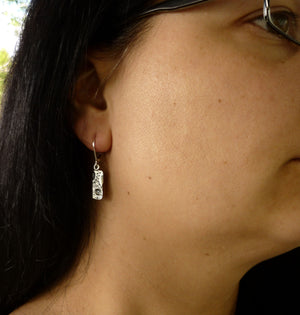 ENERGIZING, sterling silver earrings