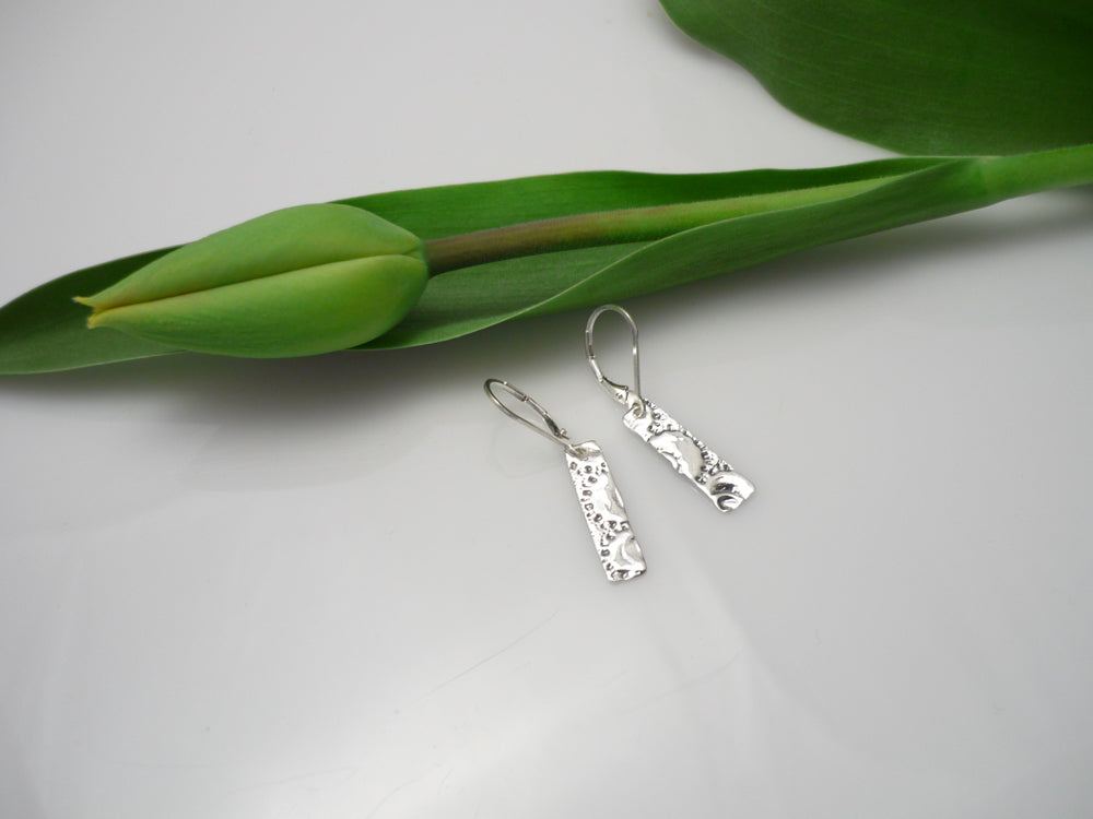 GREAT DREAMER, sterling silver earrings, made in Quebec