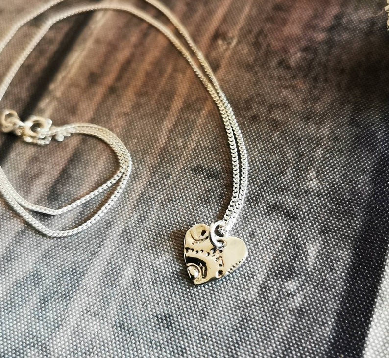 SMALL HEART, sterling silver pendant